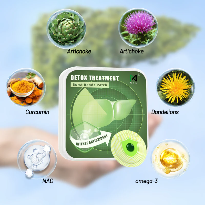 NXN® Intense Antioxidant Detox Treatment & Liver Support Burst Beads Patch PRO - Image 3