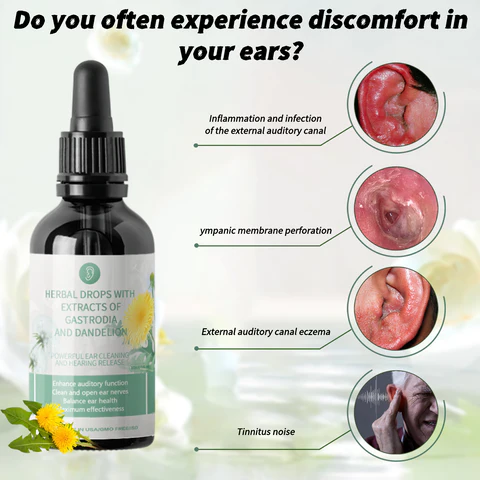 ClearEar® healing and restorative ear drop (cure for conditions such as external otitis, eczema, pseudomycosis of the ear canal, and tinnitus) - Image 6