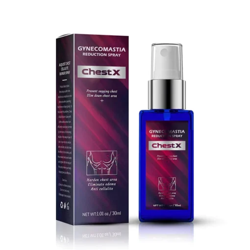ChestX Gynecomastia Reduction Spray - Buy Today Get 55% Discount - MOLOOCO