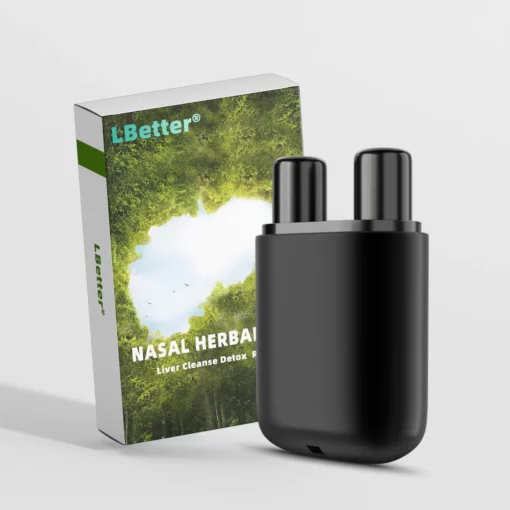 LBetter® 비건 간 정화 수리 및 해독 비강 허브 박스