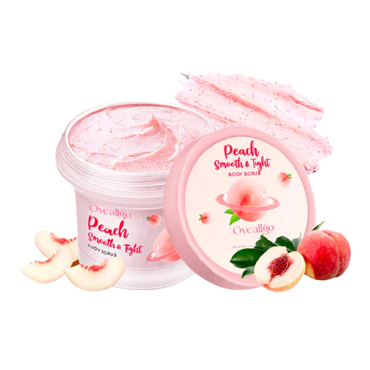 Lixeno™ Peach Exfoliating Smooth Body Scrub