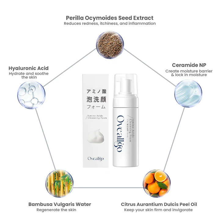 Oveallgo™ Japan Natural Amino Acids Cleansing Foam - Image 7