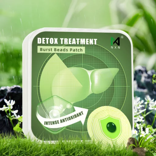 NXN® Intense Antioxidant Detox Trajtim dhe Mbështetje për Mëlçinë Burst Beads Patch PRO