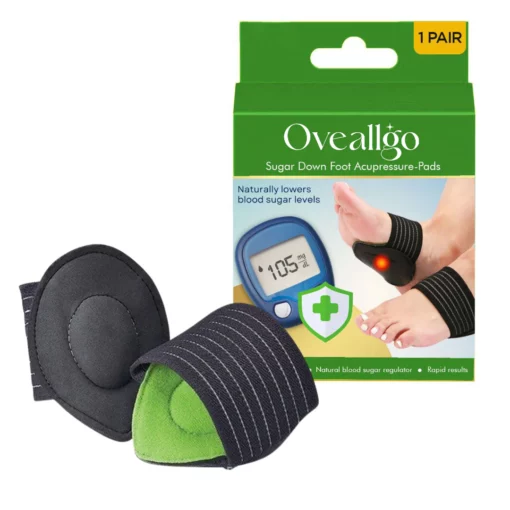 Oveallgo ™ Sugar Down Foot Acupressure-Pads Pro