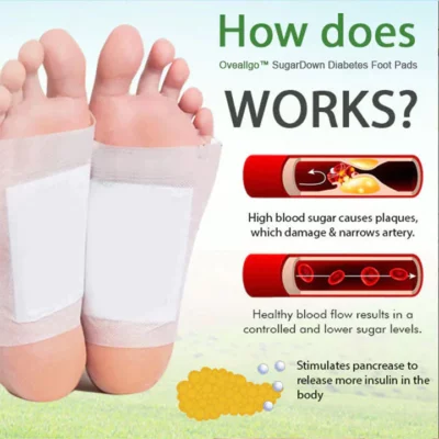 Oveallgo™ SugarDown Diabetes Foot Pads 