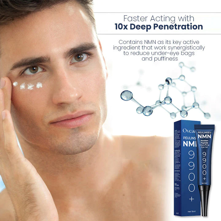 Oveallgo™ PEULINSEU NMN9900+ Awaken Peptide Depuffing Eye Gel - Image 4