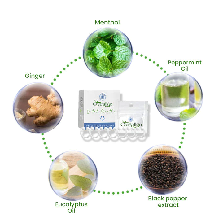 Oveallgo™ Vital Menthol Nasal Detox Diffuser Ring - Image 8