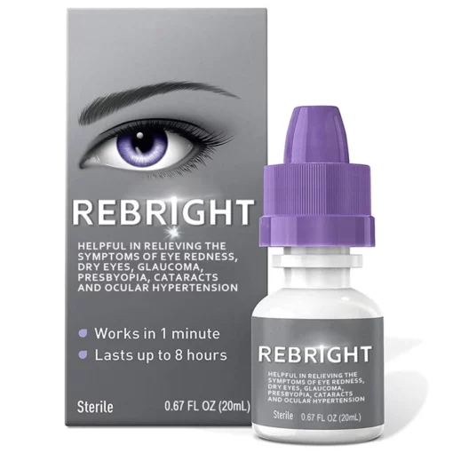 REBRIGHT™ Ultra Eye Therapy Lubricant Eye Drops, Perservative Free, Prevent and Relieve Eye Diseases