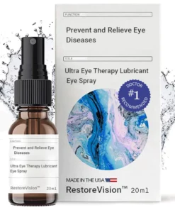 RestoreVision™ Ultra Eye Therapy LubricantRestoreVision™ , Perservative Free, Prevent and Relieve Eye Diseases, FDA Cleared Formula, 20mL (0.68oz)