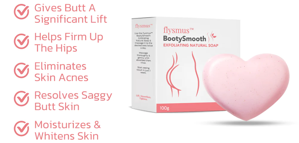 flysmus™ BootySmooth Exfoliating Natural Soap - Image 3