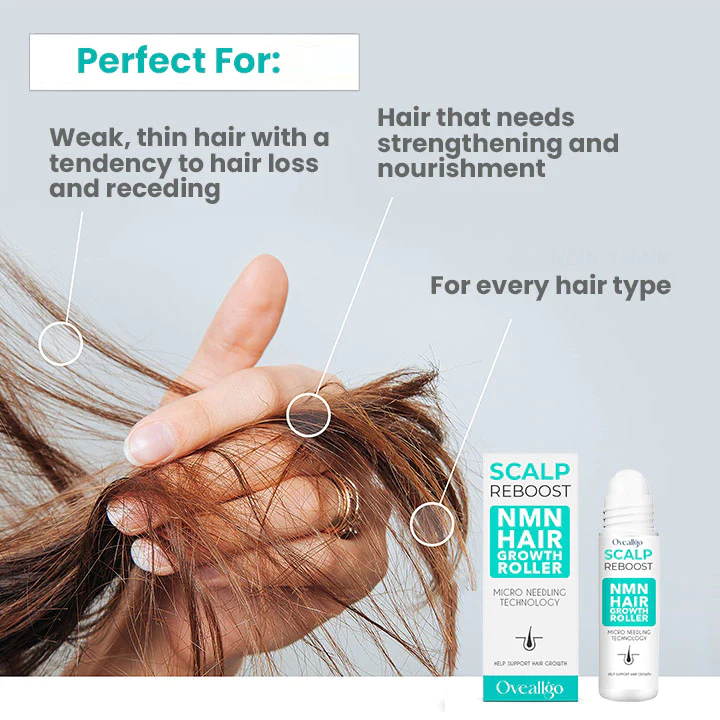 Oveallgo™ ScalpReboost Ultra NMN Hair Growth Roller - Image 7