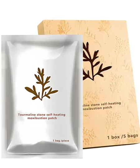 Tourmaline self-heating moxibustion patch