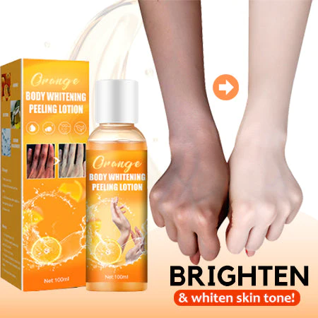 Orange Body Whitening Peeling Lotion - Image 2