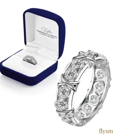 flysmus™ Voghtic Magnetique Lvmphvity Cleaning Cross Ring