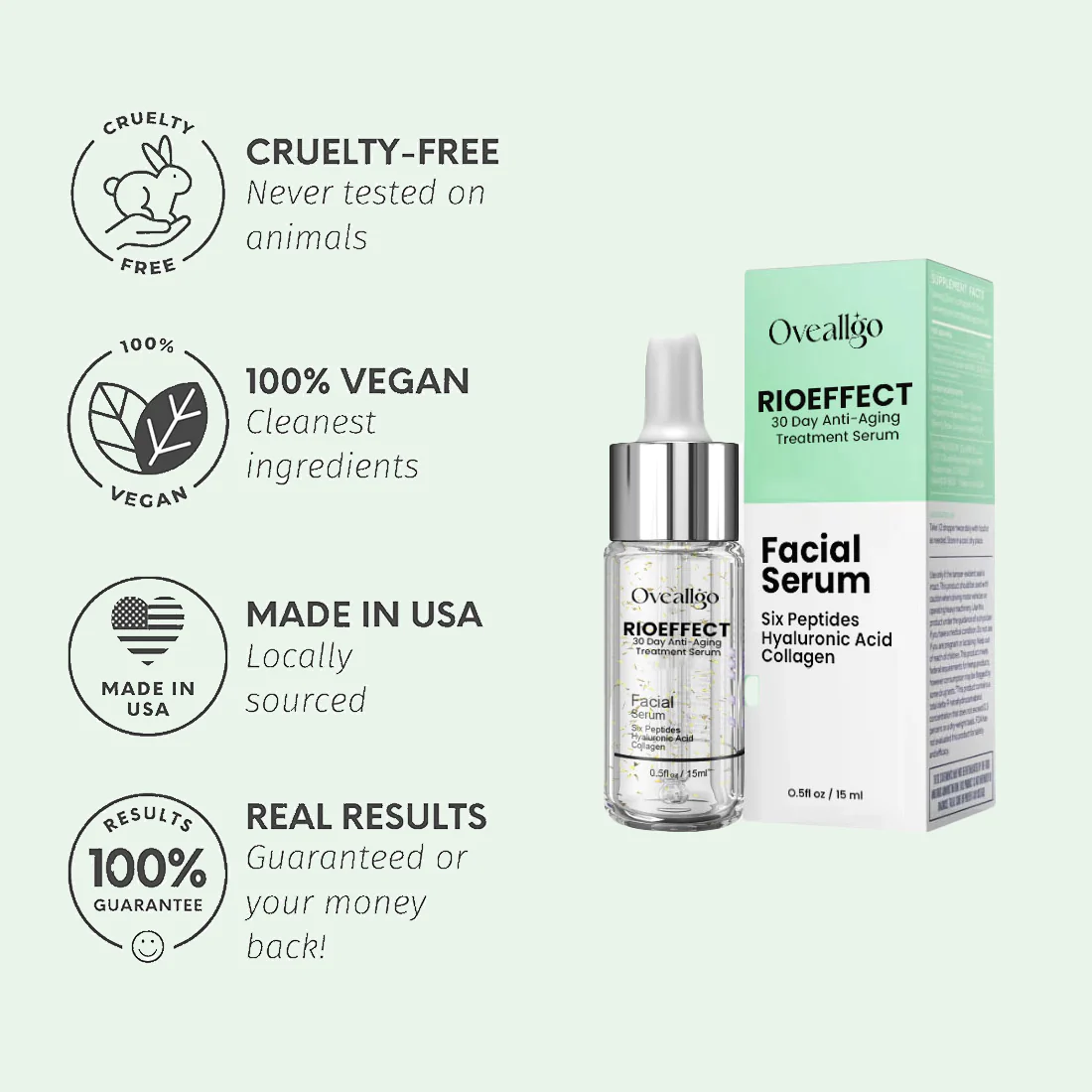 Oveallgo™ RIOEFFECT PRO 30 Day Anti-Aging Treatment Serum - Image 4