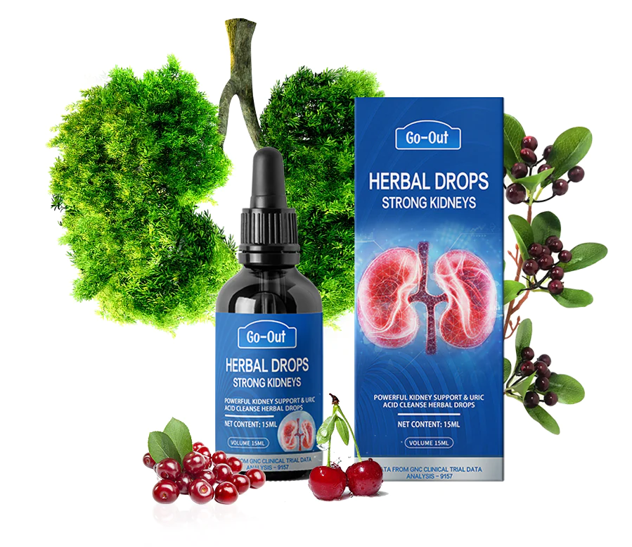 GoOut® PRO Powerful Kidney Support & Uric Acid Cleanse Herbal Drops - Image 2