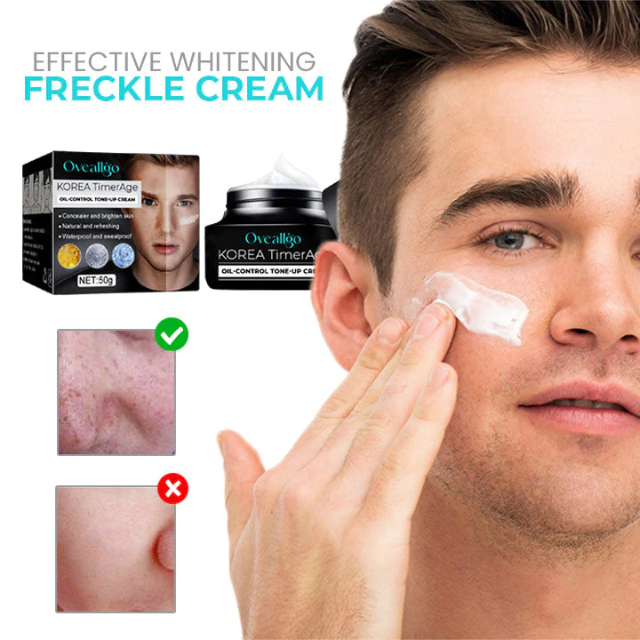 Oveallgo™ Korea TimerAge Men Oil-Control Tone-Up Cream - Image 4