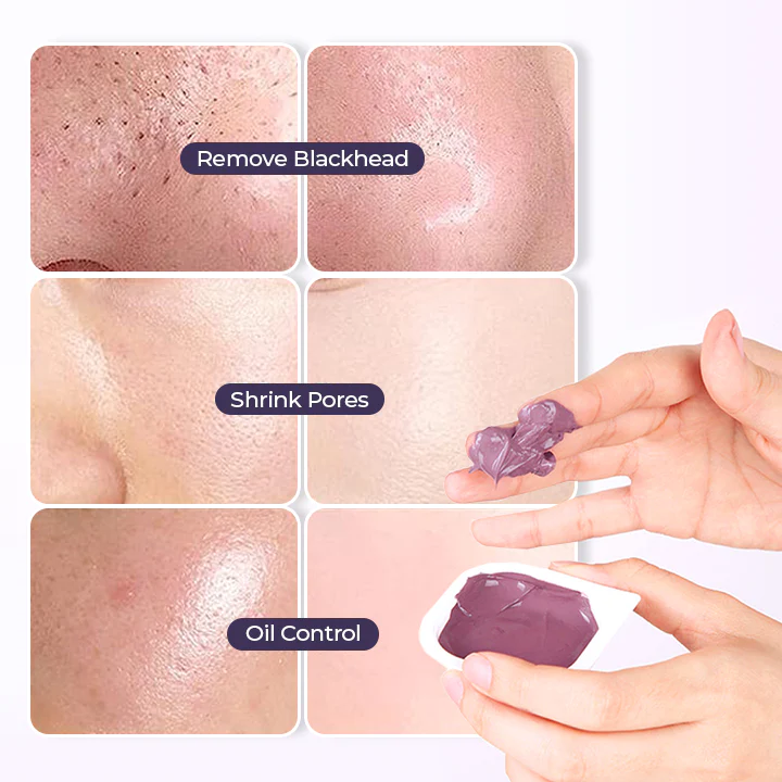 Skinetic™ Single-Packaged Eggplants Mud Mask - Image 5