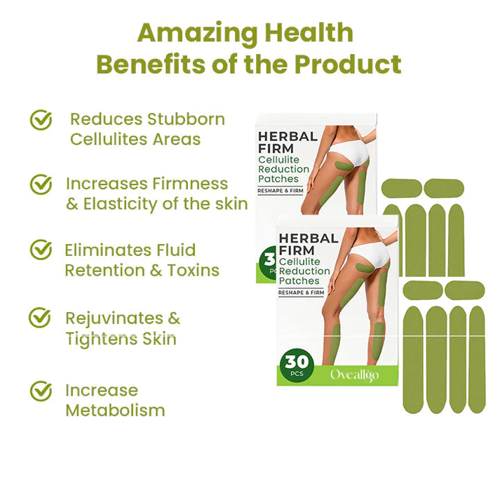 Oveallgo™ Pro HerbalFirm Cellulite Reduction Patches - Image 8