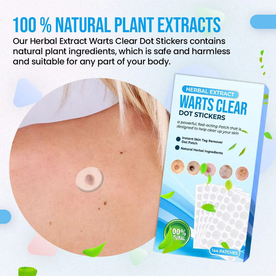 Herbal Extract Warts Clear Dot Stickers - Image 6