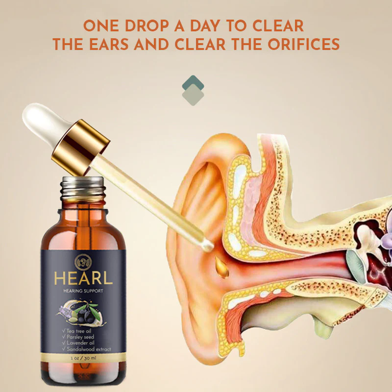 Hearl™ Organic Ear Oil Drops for Improved Hearing - Image 2
