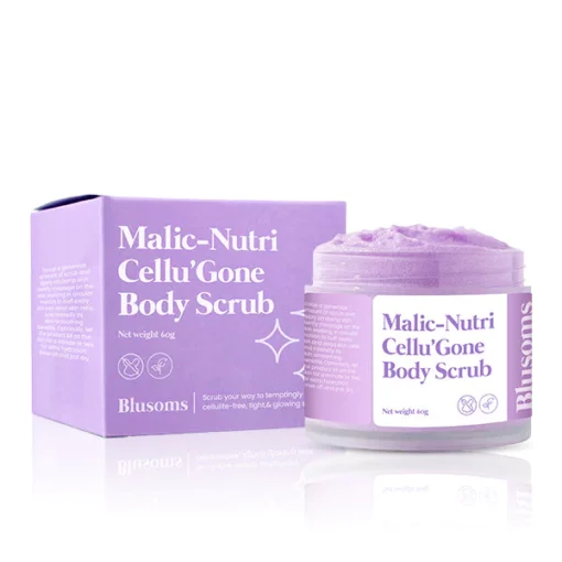 Tělový peeling Blusoms™ Malic-Nutri Cellu'gone