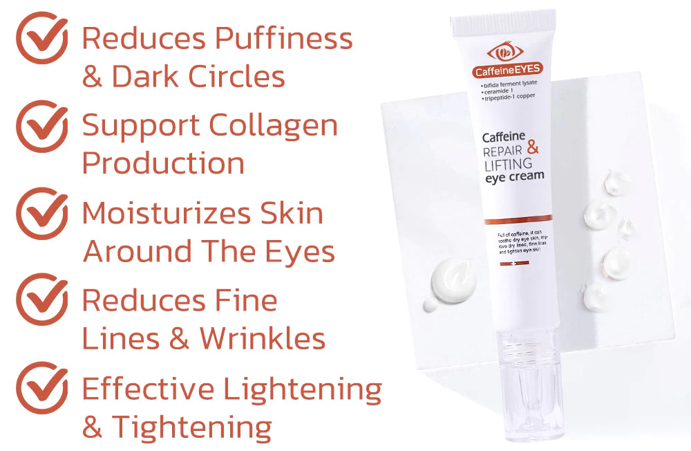 flysmus™ CaffeineEYES Repair and Lifting Eye Cream - Image 3