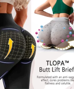 TLOPA™ Ion Shaping Shorts,Comfort Breathable Fabric,Contains Tourmaline Fabric