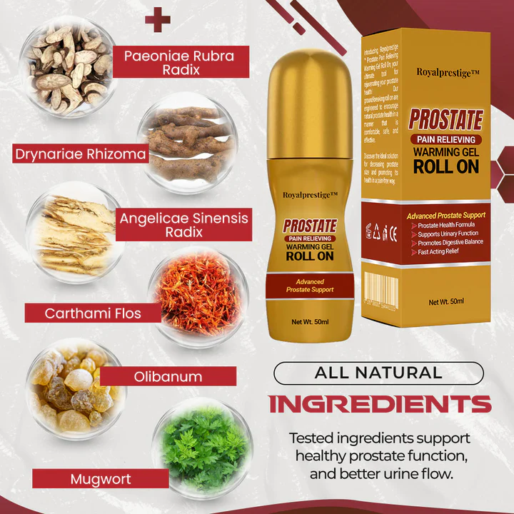 Royalprestige™ Prostate Pain Relieving Warming Gel Roll On - Image 6