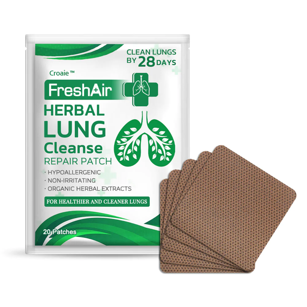 Croaie™ FreshAir Herbal Lung Cleanse Repair Patch - Buy Today Get