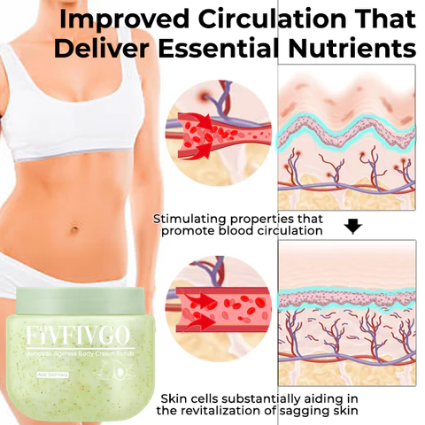 Oveallgo™ Avocado Ageless Body Cream Scrub - Image 6