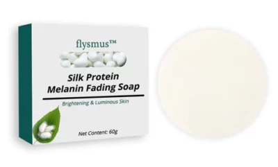 flysmus™ 실크 단백질 멜라닌 페이딩 비누
