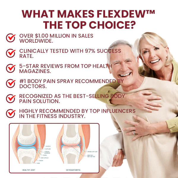 FlexDew™ Joint Body Pain Relief Spray - Image 9
