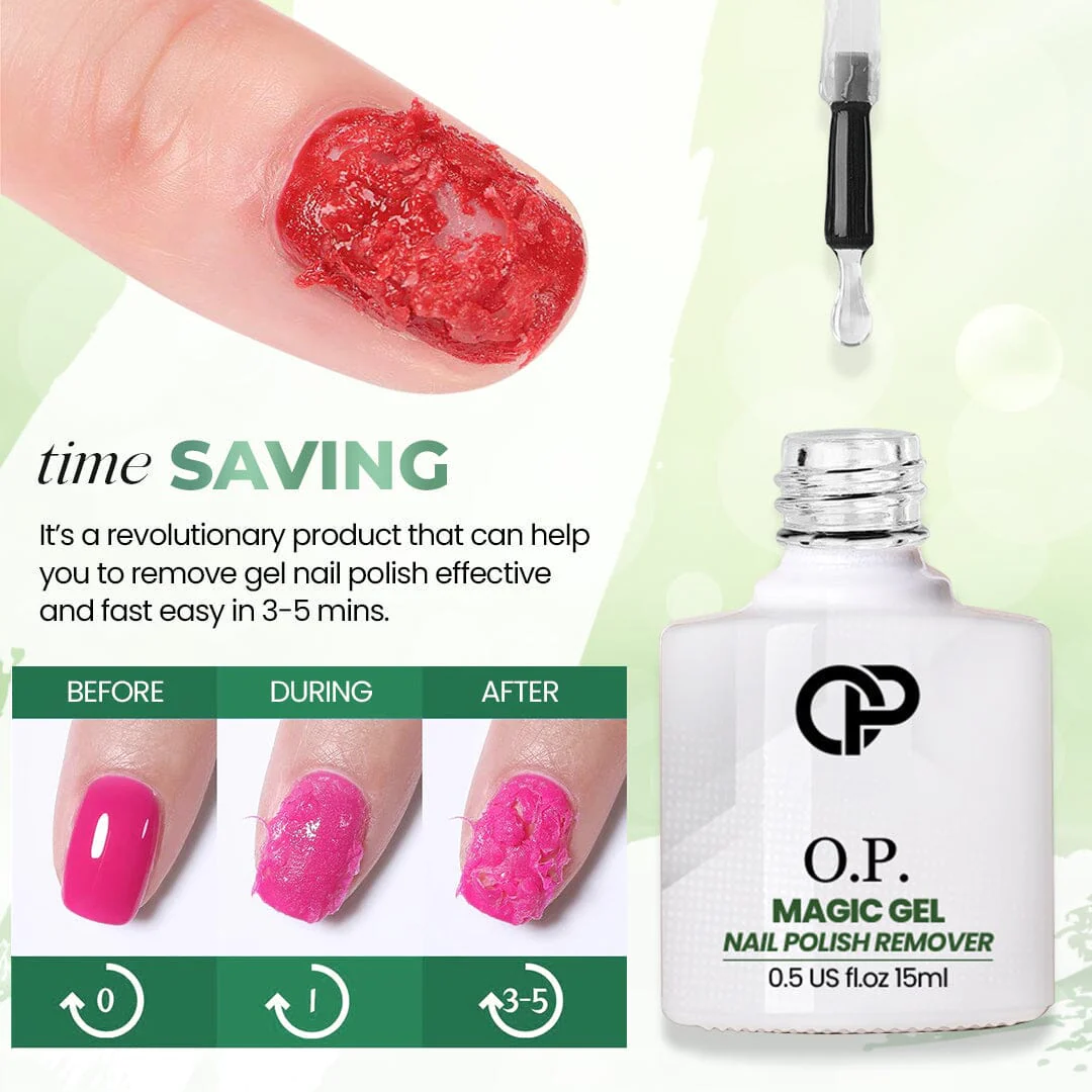 O.P. Magic Gel Nail Polish Remover - Image 3