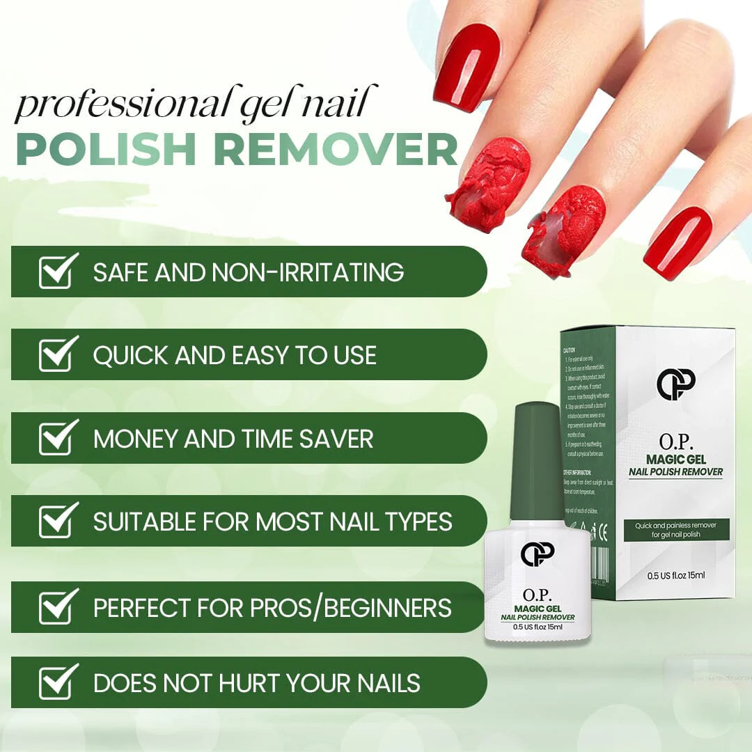 O.P. Magic Gel Nail Polish Remover - Image 5
