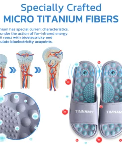 TIMNAMY™ Far Infrared IonicTitan Heightening Shape Massage Slippers