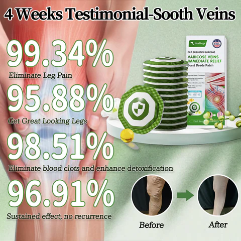 HealLegs™ Fat Burning Shaping & Varicose Veins Immediate Relief Burst Beads Patch - Image 5