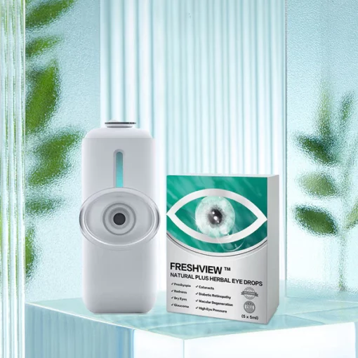 FreshView Natural Plus Herbal Eye Drops nga adunay Nano Ultrasonic Spray Eye Moisturizer- Made in USA (Kopya)