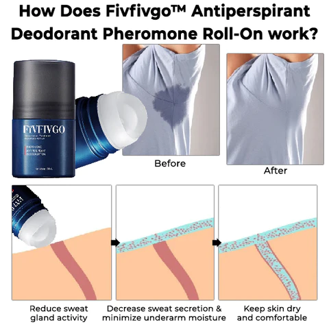 Oveallgo™ Antiperspirant Deodorant Pheromone Roll-On - Image 4