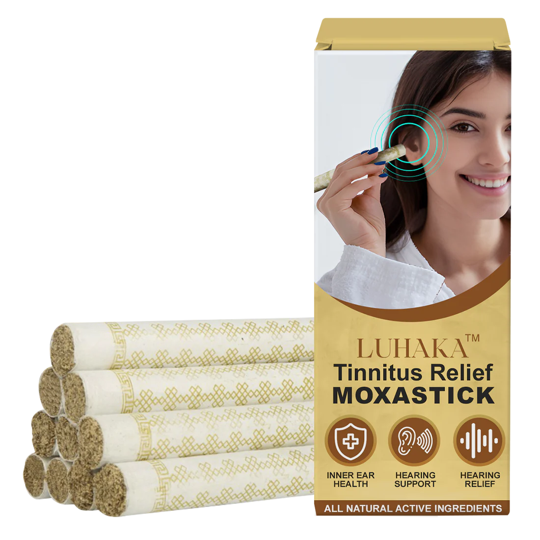 Luhaka™ Tinnitus Relief Moxastick