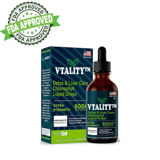 VTALITY™ Detox & Liver Care Chlorophyll Liquid Drops Buy Today Get 55