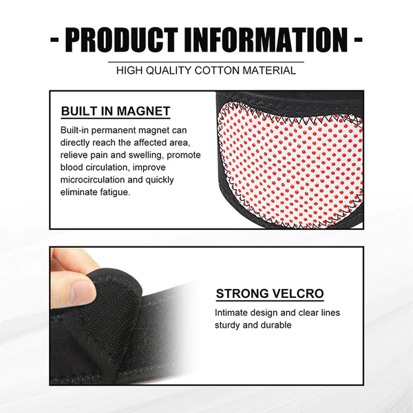 FlexiMag™ Self Heating Tourmaline Magnetic Therapy Versatile Health Wrap for Body Slimming - Image 7