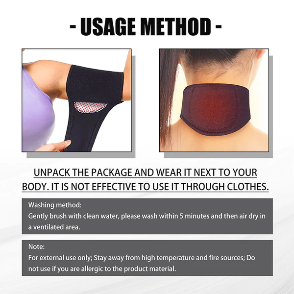 FlexiMag™ Self Heating Tourmaline Magnetic Therapy Versatile Health Wrap for Body Slimming - Image 9
