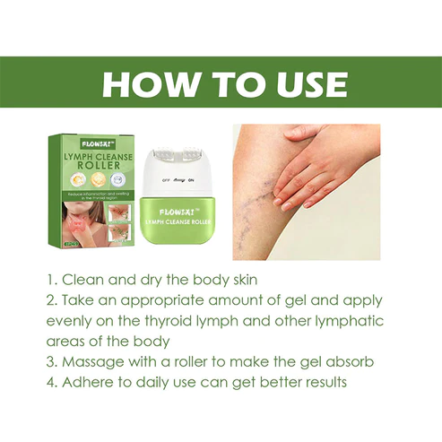 Flowixi™ Versatile Massage Roller for Targeted Slimming & Lymph Cleanse - Image 7