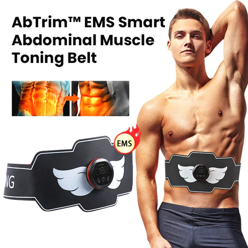 AbTrim™ EMS स्मार्ट उदर स्नायू टोनिंग बेल्ट