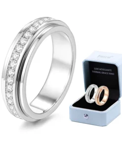 Biancat™ Luxe Moissanite Thermal Grace Ring