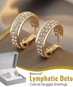 Biancat™ Lymphatic Detox Cercei Huggie Earrings