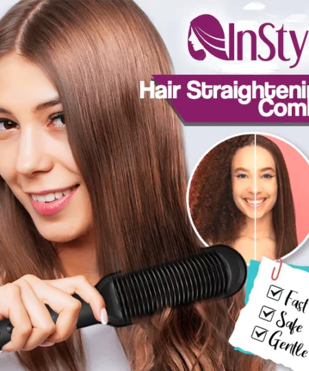 InStyl™ Hair Straightening Comb