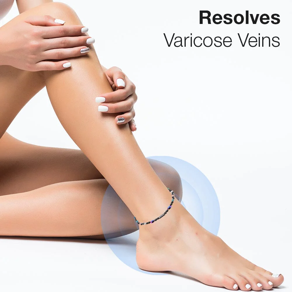 IrminaPro™ LymphUnclog Hematite Anklet - Image 2