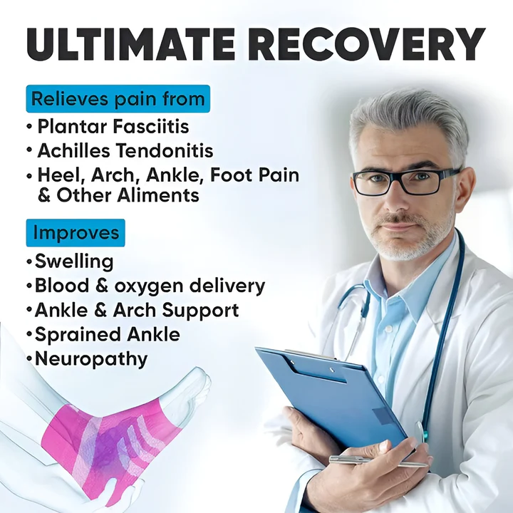 Suptruck™ Orthopedic Swelling & Pain Healing Neuro Socks - Image 3